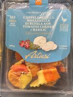 Cappellacci à la mozzarella di bufala aop, tomates cerises …