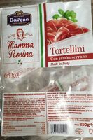 Tortellini con jamón Serrano