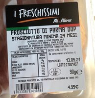 Prosciutto di Parma dop