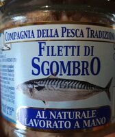 Filetti di sgombro al naturale