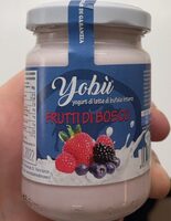 Yogurt di latte di bufala intero frutti di bosco