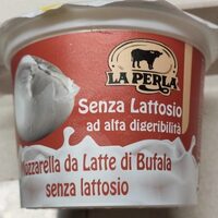 Mozzarella da latte di bufala senza lattosio