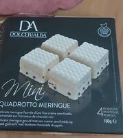 Quadrotto meringue