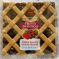 Crostata artigianale frutti di bosco