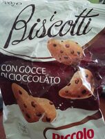 I biscotti con gocce di cioccolato