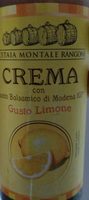 Crème de balsamique au citron