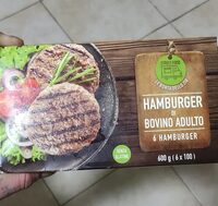 Hamburger di bovino adulto