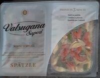 Spätzle tricolore