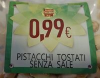 Pistacchi tostati senza sale