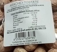 Arachidi tostate