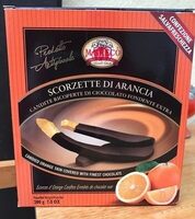 Scorzette di arancia ric. di cioccolato