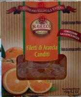 Filetti di arancia canditi
