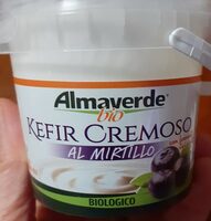 Kefir cremoso al mirtillo