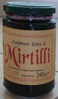 Confettura Extra di mirtilli