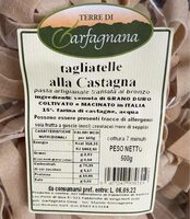 Tagliatelle alla castagna