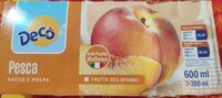 Pesca succo e polpa