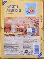 Pancetta affumicata a cubetti - Decò