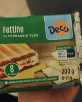 Fettine di formaggio fuso deco