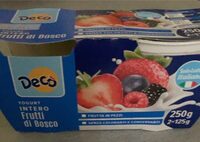 Yogurt intero frutti di bosco