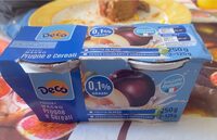 Yogurt magro prugne e cereali