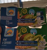 Yogurt kiwi e cereali