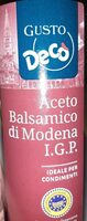 Decò aceto balsamico di Modena i.g.p.