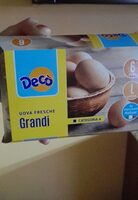 Uova fresche grandi
