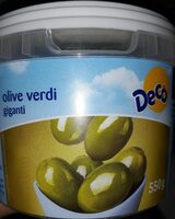 Decò olive verdi giganti