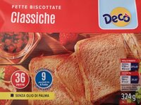 Fette biscottate classiche