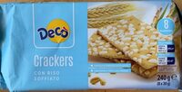 Crackers con riso soffiato
