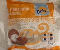 Praline ripiene assortite