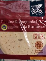 Piadina romagnola IGP alla riminese