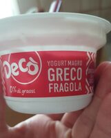 Yogurt magro greco fragola