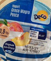 Yogurt greco magro