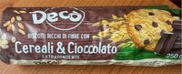 Biscotti con Cereali e Cioccolato