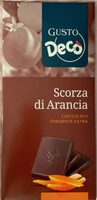 Cioccolato fondente extra scorza di arancia