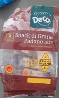Snack di grana padano dop