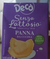 Panna da cucina senza lattosio