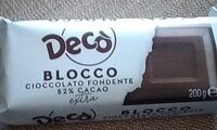 Blocco cioccolato fondente
