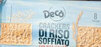 Decò crackers di riso soffiato