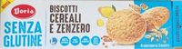 Biscotti cereali e zenzero senza glutine