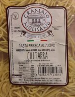 Pasta fresca all'uovo chiatarra