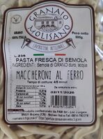 Maccheroni al ferro