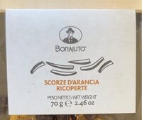 Scorze arancia ricoperte cioccolata