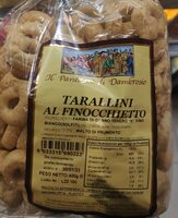 Tarallini al finocchietto