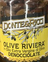Olive riviera denocciolate