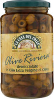 Olive riviera denocciolate in olio extra vergine di oliva