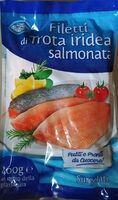 Filetti di trota iridea salmonata
