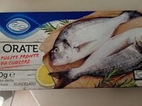 2 orate già pulite e pronte da cuocere
