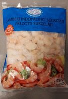 Gamberi idropacifici sgusciati precotti surgelati